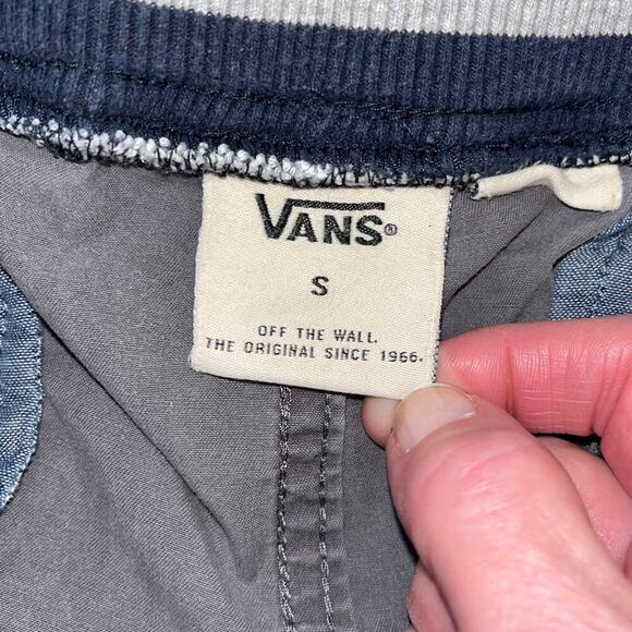 Vans Primary Volley II Grey Drawstring Cotton Shorts – Men’s Small - Picture 6 of 6